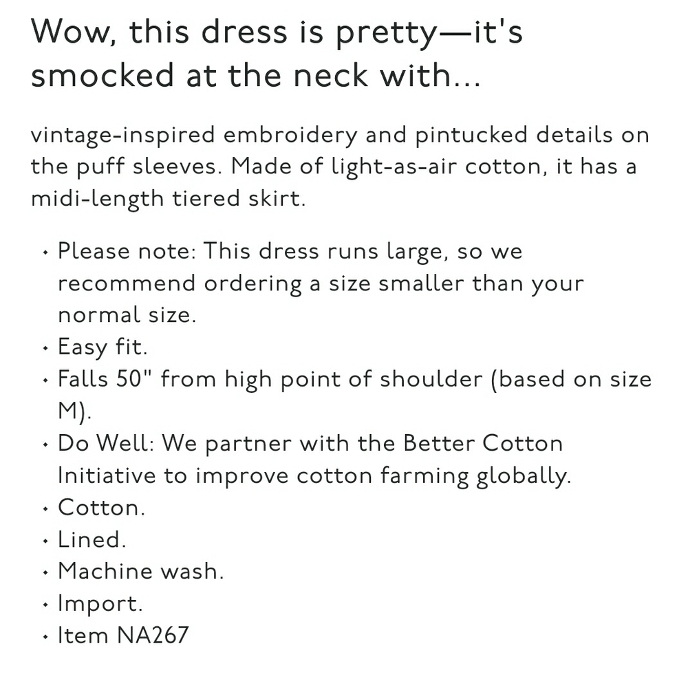 Madewell Black Flutter Sleeve Midi Sundress - Picture 3 of 6